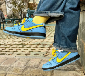 Giay Nike SB Dunk Low x Powerpuff Girls 'Bubbles' FZ8320-400