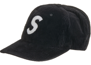 Mu Supreme Corduroy S Logo 6-Panel 'Black'