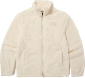 Ao The North Face Comfy Flex Zip Up Fleece Jacket 'Cream' NJ4FN55L