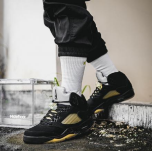 Giay Nike Air Jordan 5 x A Ma Maniere Retro 'Dusk' FD1330-001