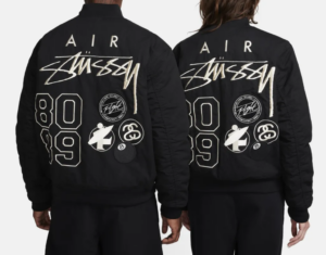 Ao Nike x Stussy Reversible Jacket 'Black' FJ9154-010