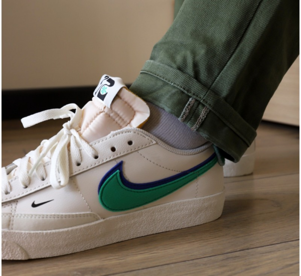 Giay Nike Blazer Low 77 SE Double Swoosh 'Green' DO9777-001