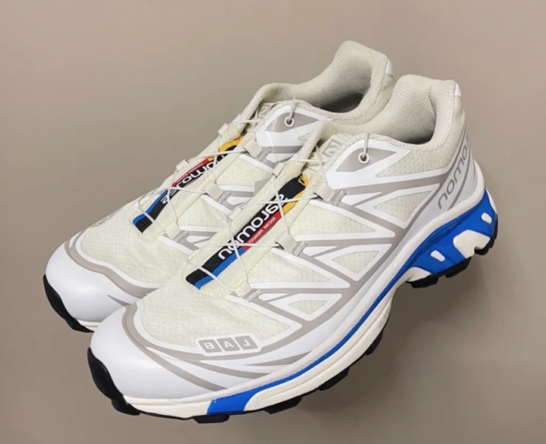 Giay Salomon XT 6 'White Blue' L47381700