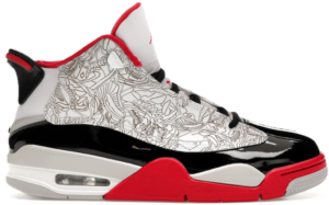 Giay Nike Air Jordan Dub Zero 'White Varsity Red' 311046-160
