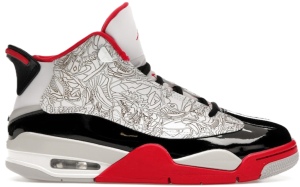 Giay Nike Air Jordan Dub Zero 'White Varsity Red' 311046-160