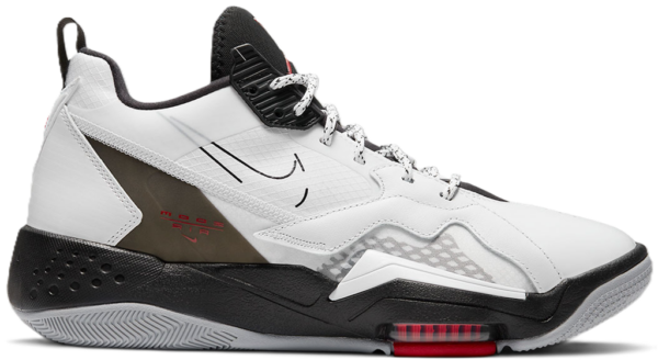 Giay Nike Air Jordan Zoom 92 'White Black Olive' CK9183-106