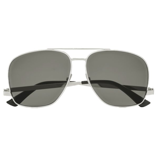 Kinh Saint Laurent SL 653 Leon 'Silver Grey' 769788Y99028100