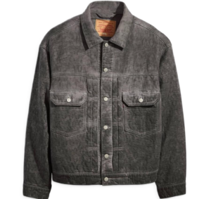 Ao Levi's x Stussy Dyed Jacquard Trucker 'Black' A5216-0002