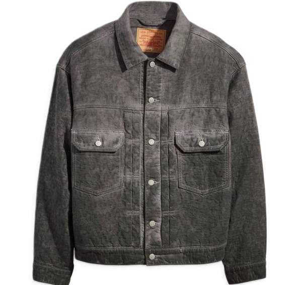 Ao Levi's x Stussy Dyed Jacquard Trucker 'Black' A5216-0002