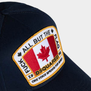 Mu Dsquared2 D2 Patch Baseball Cap 'Blue' BCM401105C000013073