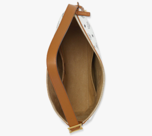 Tui MCM Aren Hobo in Mega Laurel Visetos 'White' MWHESTA06WT001