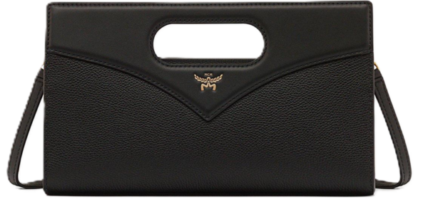 Tui MCM Diamond Tote Embossed Leather 'Black' MWRESAK03BK001