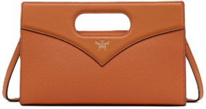 Tui MCM Diamond Tote Embossed Leather 'Cognac' MWRESAK03CO001