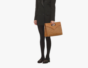 Tui MCM Diamond Tote Visetos Leather Mix 'Cognac' MWTESAK01CO001