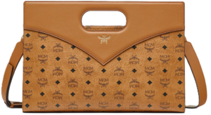 Tui MCM Diamond Tote Visetos Leather Mix 'Cognac' MWTESAK01CO001