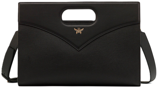 Tui MCM Diamond Tote Embossed Leather 'Black' MWTESAK02BK001