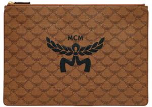 Tui MCM Himmel Zip Pouch Lauretos 'Cognac' MXZESAC04CO001