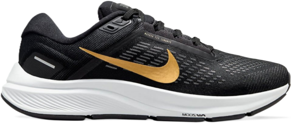 Giay Nike Air Zoom Structure 24 'Black Metallic Gold' DA8570-003