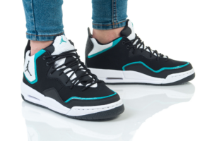 Giay Nike Air Jordan Courtside 23 GS 'Black Green' AR1002-003