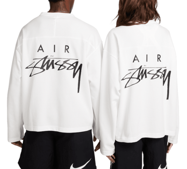 Ao Nike x Stussy Long Sleeve Top 'White' FJ9165-133
