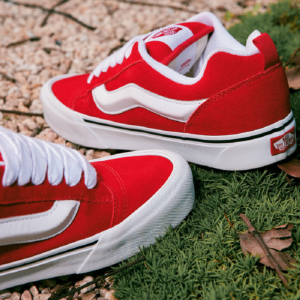 Giay Vans Knu Skool 'Red' VN0009QCJV6