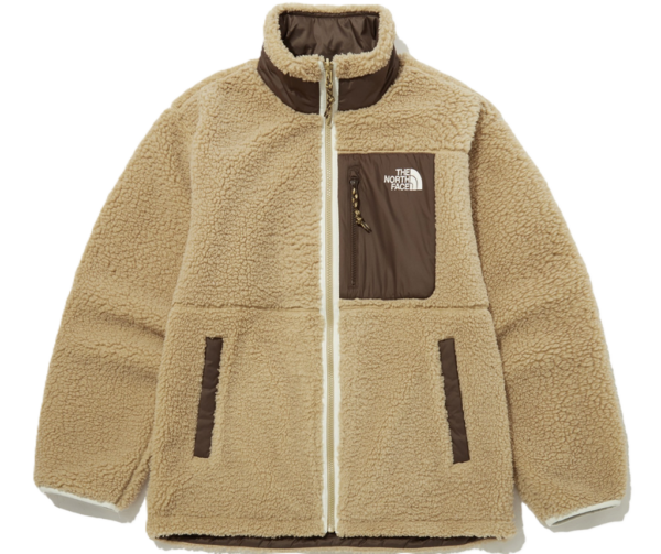 Ao The North Face Reversible Fleece Jacket 'Beige' NJ4FP54B