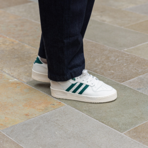 Giay Adidas Rivalry Low 'White Green' FZ6335