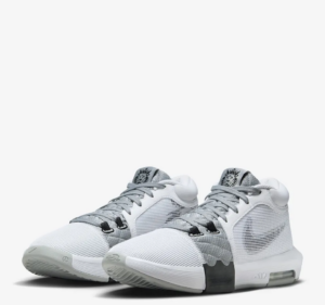 Giay Nike LeBron Witness 8 EP 'White Light Smoke Grey' FB2237-100