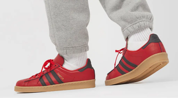 Giay Adidas Campus 80s City Flip 'Red Black' IG6160