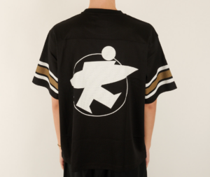 Ao Stussy Surfman Mesh Football Jersey 'Black'