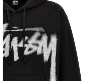 Ao Stussy Dizzy Stock Hoodie 'Black'