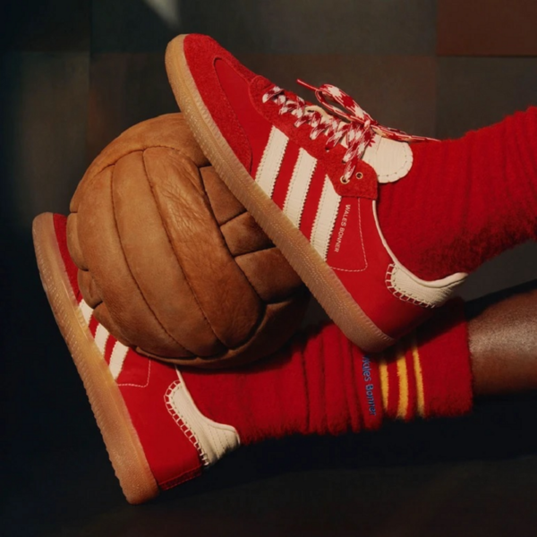 Giay Adidas Wales Bonner x Samba Pony 'Collegiate Orange' GY6612