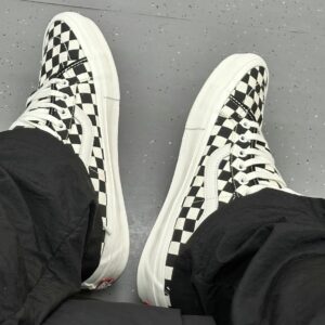 Giay Vans Checkerboard SK8-Hi 'Marshmallow' VN0A5KYBFS8