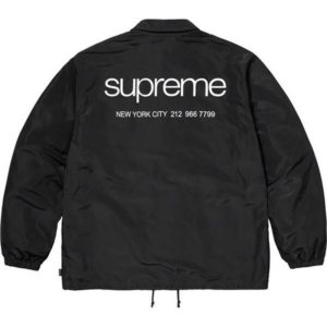 Ao Supreme NYC Coaches Jacket 'Black' 23FW