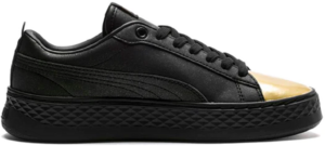 Giay Puma Smash Platform Lx 'Black Gold' 366927-02