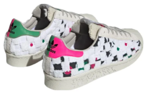 Giay Adidas Superstar 80s x Han Meilin 'White Green' ID4384