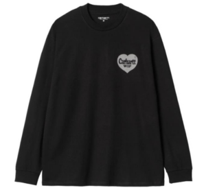 Ao Carhartt WIP Long Sleeve Spree 'Black' I032855-0GL-XX