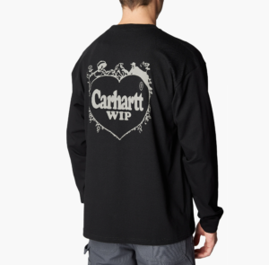 Ao Carhartt WIP Long Sleeve Spree 'Black' I032855-0GL-XX