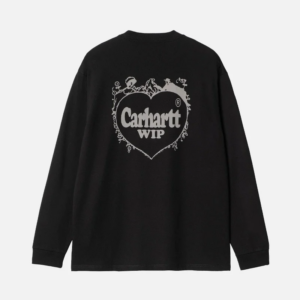 Ao Carhartt WIP Long Sleeve Spree 'Black' I032855-0GL-XX