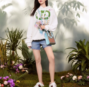 Ao Gucci Tiger Interlocking G Hooded Sweatshirt 'Off-white' 615061-XJD4F-9095