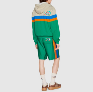 Ao Gucci x The North Face Hooded Jacket 'Green' 675542-XJDWR-9172