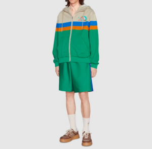 Ao Gucci x The North Face Hooded Jacket 'Green' 675542-XJDWR-9172