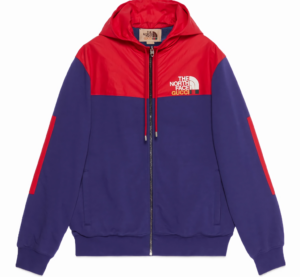 Ao Gucci x The North Face Zip Jacket 'Blue Red' 671462-XJDRN-4453