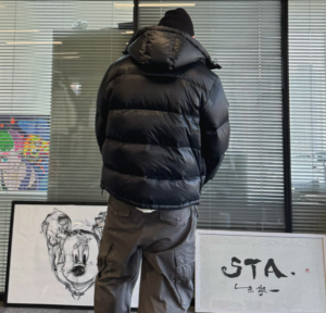 Ao Stussy Down Parka Micro Ripstop Phantom 'Black' 115685