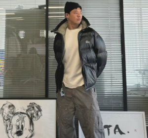 Ao Stussy Down Parka Micro Ripstop Phantom 'Black' 115685