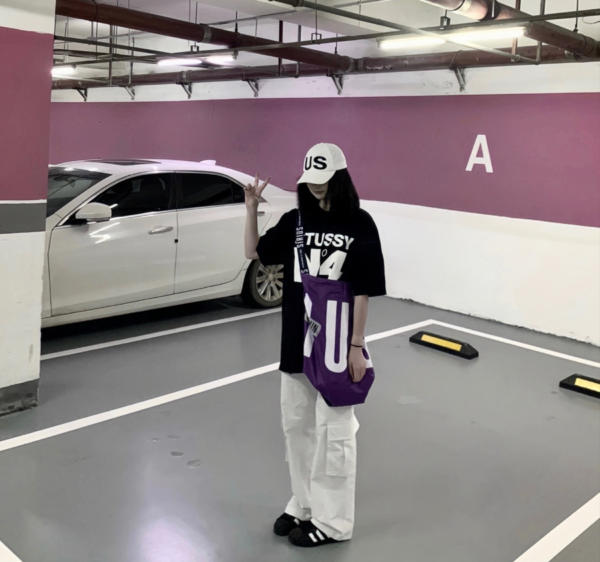 Ao Stussy NO.4 T-Shirt 'Black' 1904901