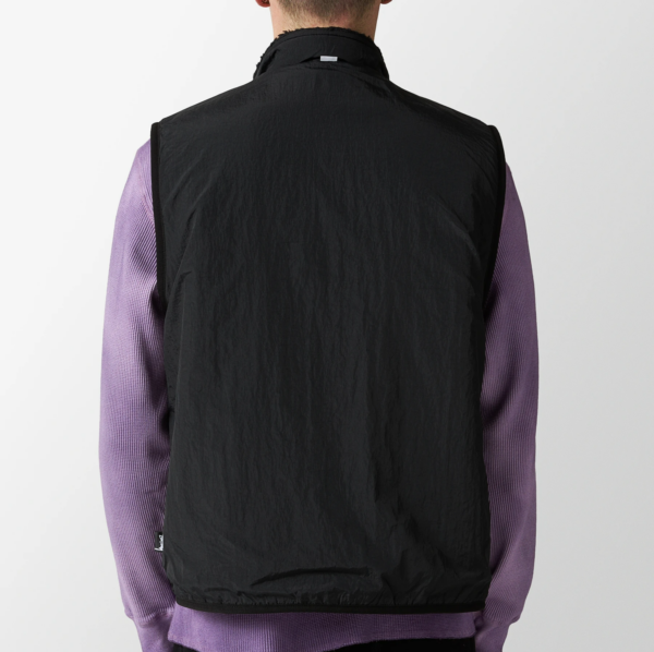 Ao Stussy Sherpa Reversible Vest 'Black' 118528