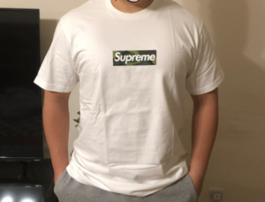 Ao Supreme Box Logo T-Shirt 'White' 23FW