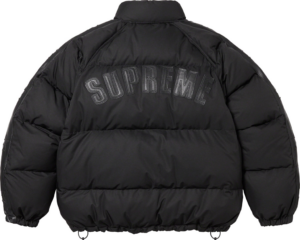 Ao Supreme Star Sleeve Down Puffer Jacket 'Black' 23FW
