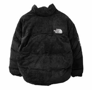 Ao Supreme x The North Face Suede Nuptse Padded Jacket 'Black' NF0A875NO9Y